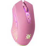 Defender Игровая мышь беспроводная Pandora GM-502 розовая