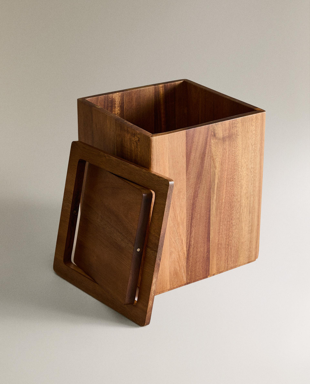 Zara Home ведро для мусора, дерево, светло-бежевый · 8510/743