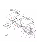 Подшипник задней ступицы Yamaha Rhino