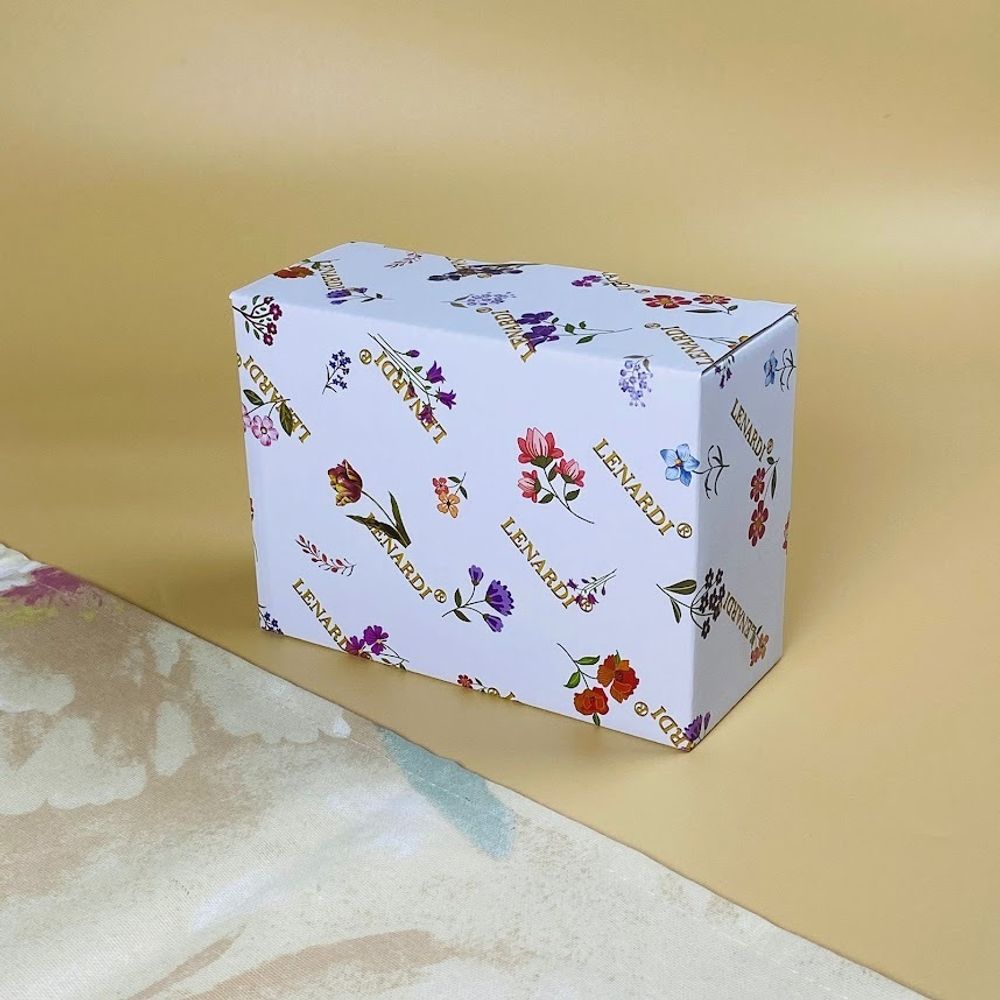 Lenardi 109-232 Овальный салатник 16х11,5х6,5см КРОКУС в под.уп.(х24)Фарфор