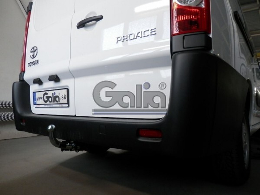 Фаркоп оцинкованный Galia C050A для Citroen Jumpy 2006-2016, FIAT Scudo 2007-2016, Peugeot Expert 2007-2016, Toyota Proace 2013-2016(паспорт и сертификат в комплекте)(без электрики)