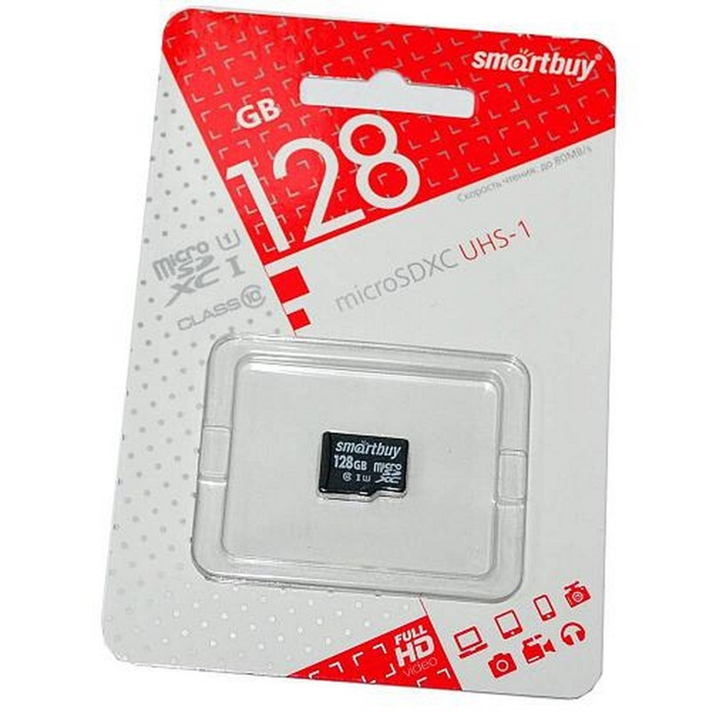 Micro SDHC карта памяти 16ГБ SmartBay Class 10 UHS-I