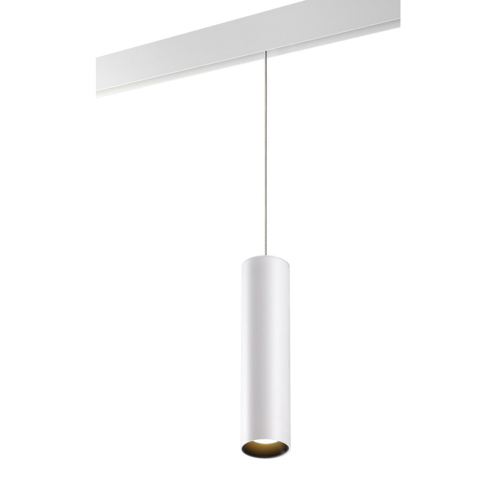 358635 SHINO NT21 066 белый Трековый низковольтный св-к диммируемый с ДУ, со сменой цв.температуры IP20 LED 3000~6500К 20W 48V FLUM