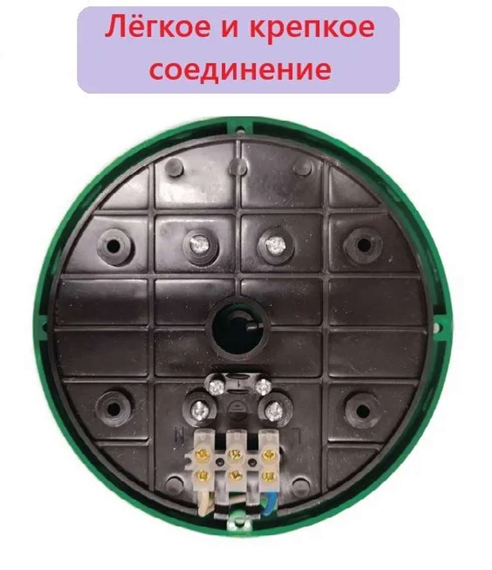 Катушка для удлинителя пустая Элект, 4 розетки без заземления