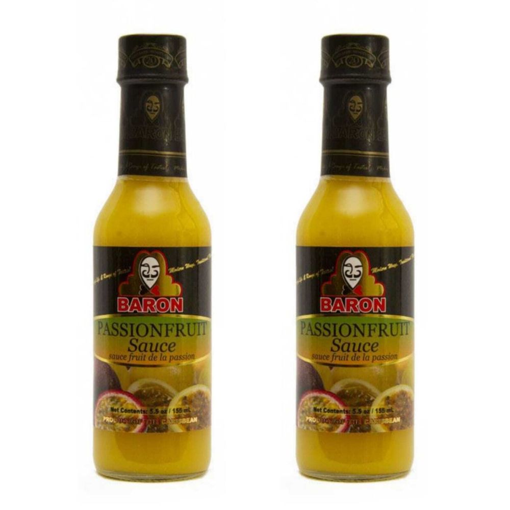 Соус из пассифлоры Baron Passion Fruit Sauce, 155 г, 2 шт