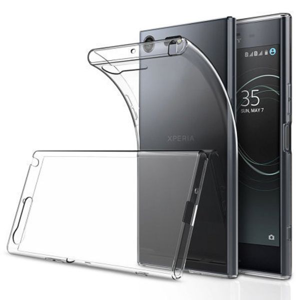 Силиконовый чехол для Sony Xperia XZ1 (Прозрачный)