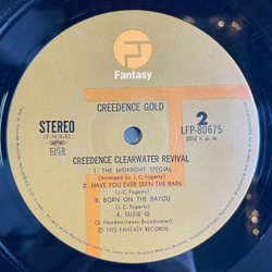 Винтажная виниловая пластинка LP Creedence Clearwater Revival Gold (Japan 1973) (No Obi)