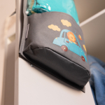 Набор для детского сада: кармашек, коврик, мешок. Львенок в машинке