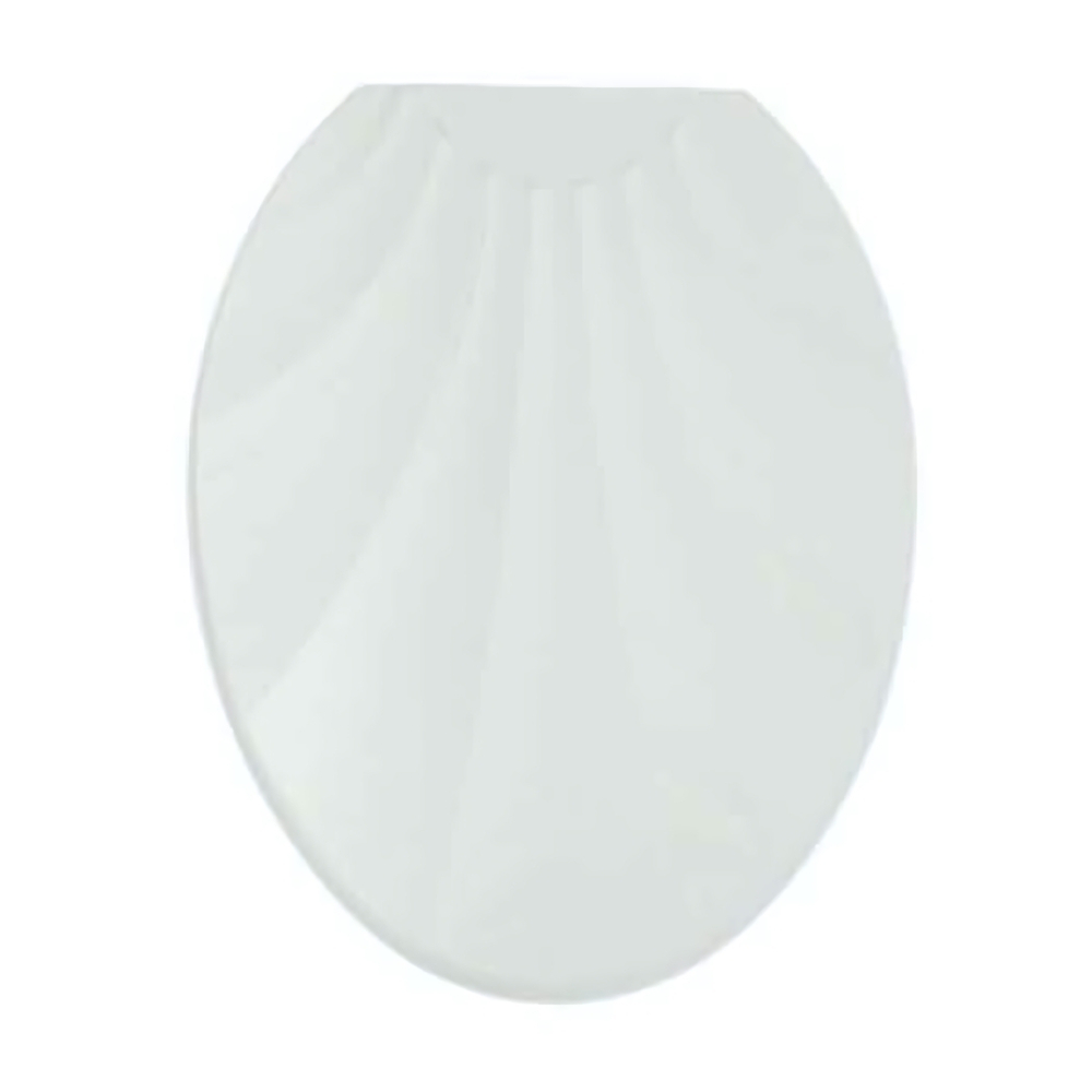 Крышка унитаза "РАКУШКА", белый, РП-812