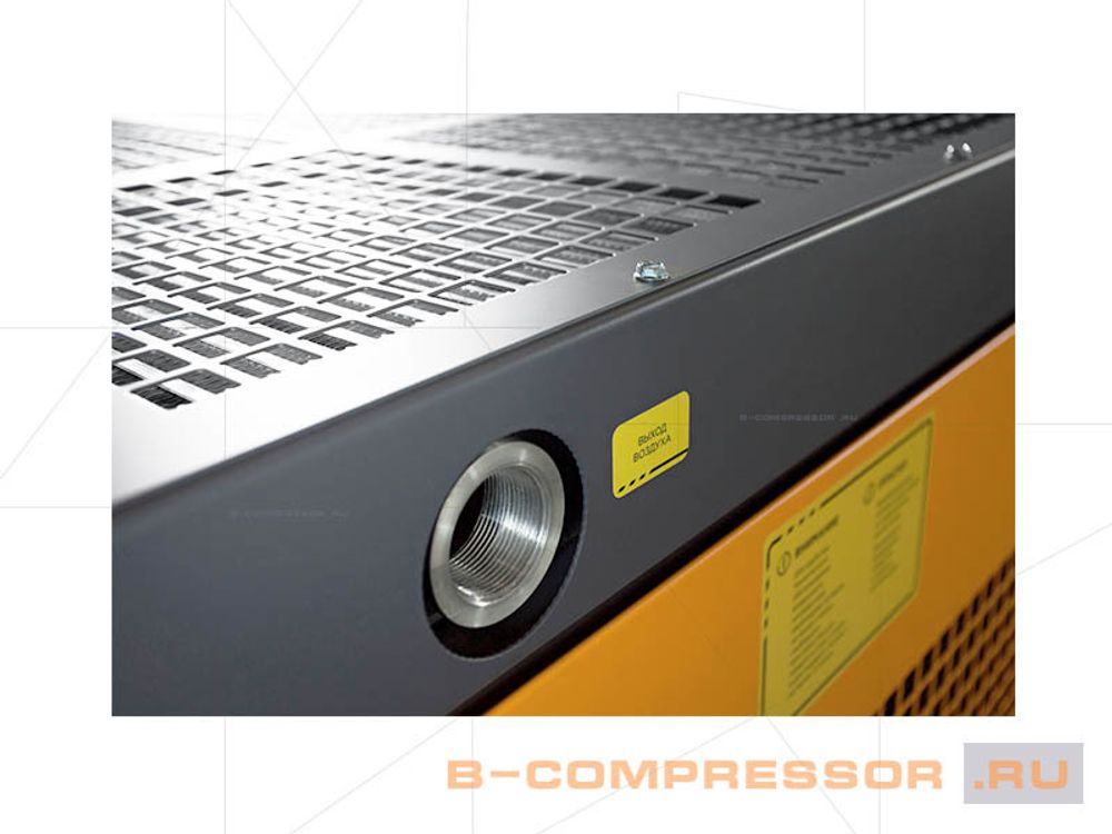 Винтовой компрессор INGRO XLM 5.5A 800 л/мин 8 бар фото выхода сжатого воздуха