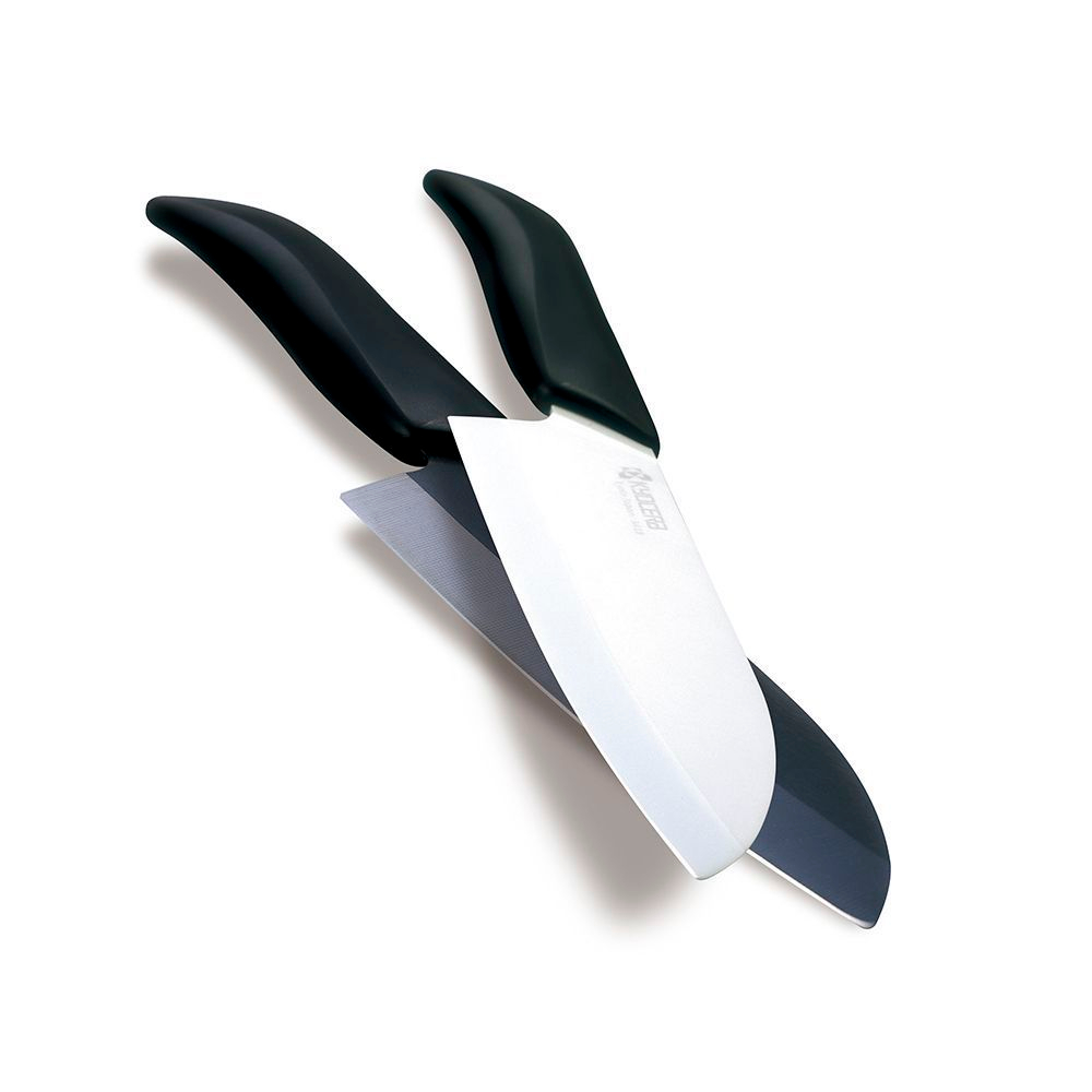 Нож японский Шеф 14см Kyocera FK Series Black&White Сантоку Япония вид