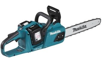 Цепная аккумуляторная пила Makita LXT BL 2x18 В 14/35 см 3/8 1.1 мм 20 м/с 2xBL1850B DC18RD XPT DUC355PT2