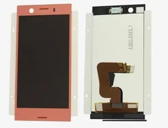 Дисплей для Sony Xperia XZ1 Compact (G8441) в сборе с тачскрином на рамке (Розовый)