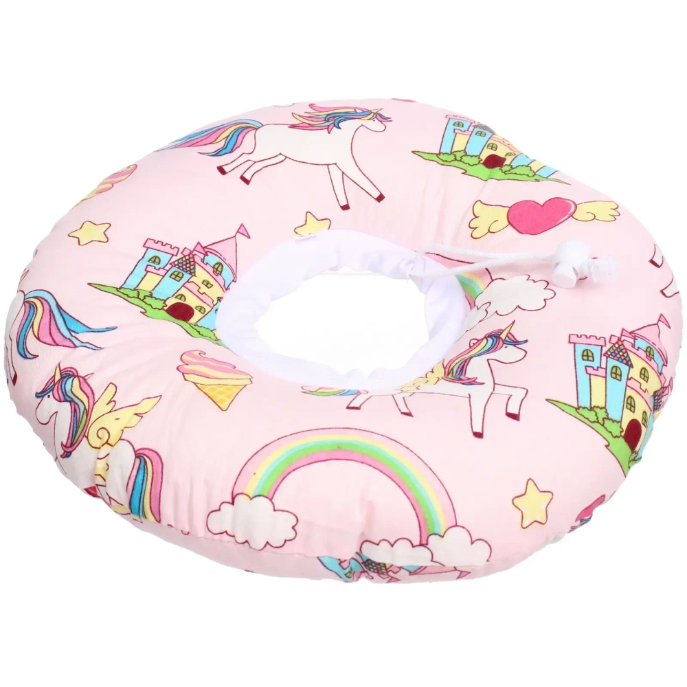 Воротник ветеринарный на кулиске «ЛЮБИМЫЙ БРО», для принцессы, р M, окружность шеи 17-27см (лейбл)