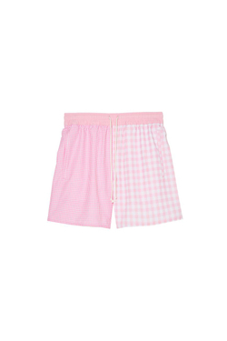 ZARA X BENITO ANTONIO ПЛАВКИ СРЕДНЕЙ ДЛИНЫ В КОМБИНИРОВАННУЮ КЛЕТКУ, РОЗОВЫЙ/БЕЛЫЙ