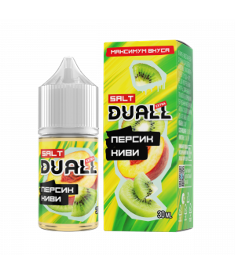Жидкость Duall Extra, 30 мл, Hard Персик Киви