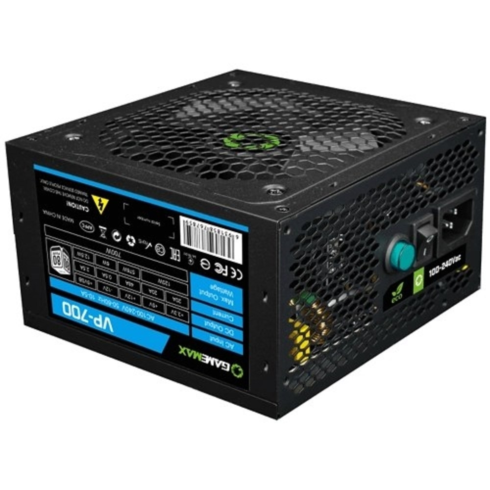 Блок питания GameMax Блок питания ATX 700W VP-700 80+, Ultra quiet