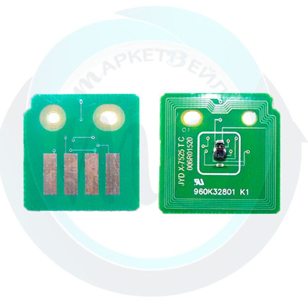 Чип для картриджа 006R01520 Xerox WorkCentre 7525/7530/7535/7545/7556/7855/7830/7835/7845 Cyan, 15K (ELP)