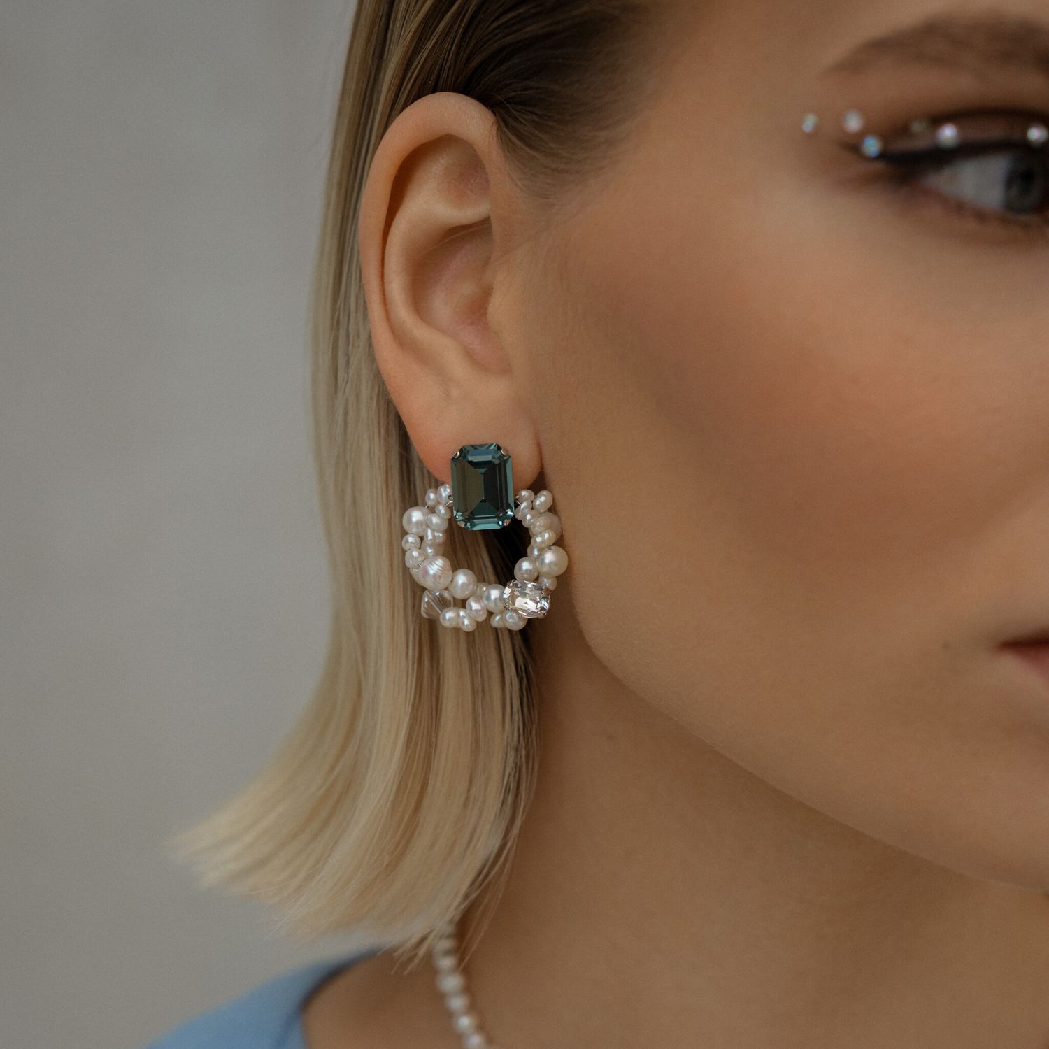 Серьги Indian Pearl Earrings