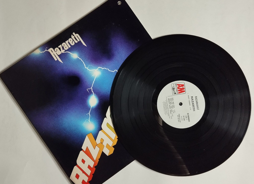 Винтажная виниловая пластинка LP Nazareth Razamanaz (USA 1973) (Promo)