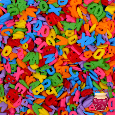 Посыпка МИКС "АНГЛИЙСКИЙ АЛФАВИТ", 50 гр