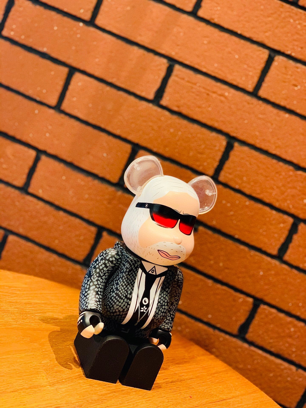 Bearbrick Karl Lagerfeld 1000%
