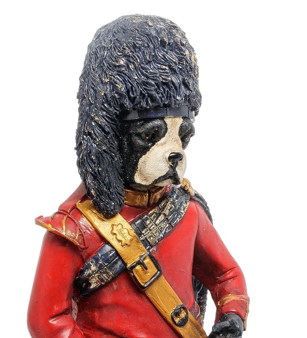 Noble Style NS-179 Статуэтка с часами «Собака Барабанщик»