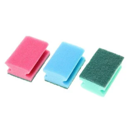 Губка хозяйственная Макси Gloss 3 шт