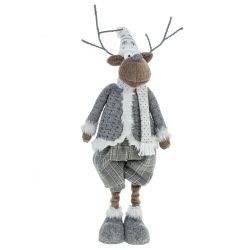 GAEM Игрушка набивная "Олень" (телескоп ноги), L49 W20 H116/45 см, 2в.