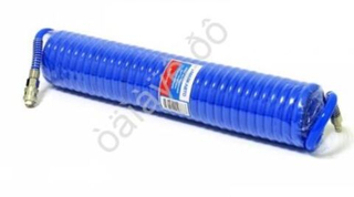 Шланг спиральный продува (PU) 10м*14мм*10мм с быстросъемами МаякАвто 101410м