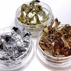 Фольга поталь Zoo №1588 серебро