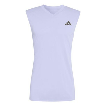 Мужская теннисная футболка Adidas Sleeveless - violet tone