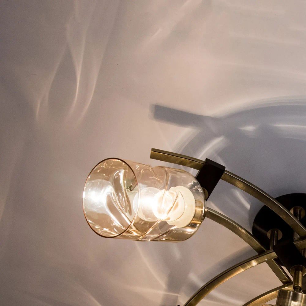 Citilux Мерида CL142154 Люстра с поворотными плафонами Бронза