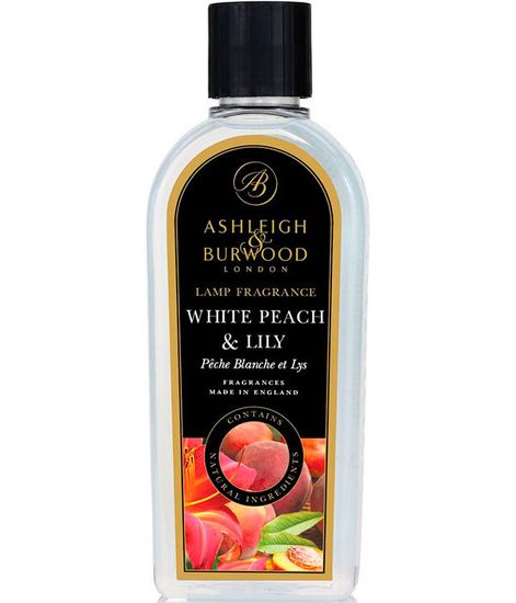Аромат для ламп Белый персик и Лилия, Ashleigh & Burwood