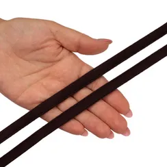 Ворсовая тесьма под каркасы шоколад