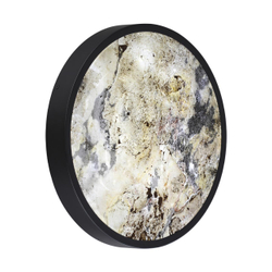 5064/30L L-VISION ODL24 205 черн./серо-беж./металл/натур.камень/акрил Настенный светильник с переключ.цветов.темпер. LED 30W 3000К/4000K/6000K BERGI