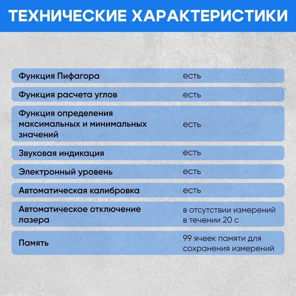 Лазерный дальномер SNDWAY H-D100A 100м