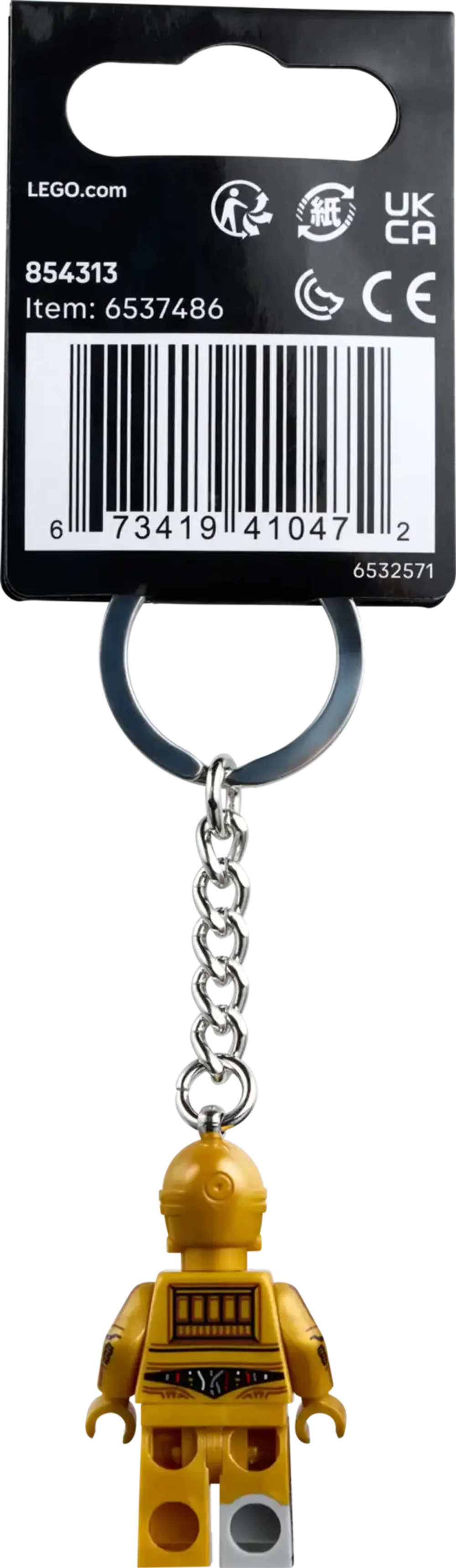 Брелок LEGO Star Wars 854313 C-3PO