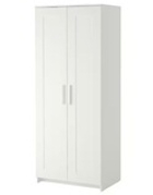 Шкаф 2-дверный Ikea Brimnes, белый