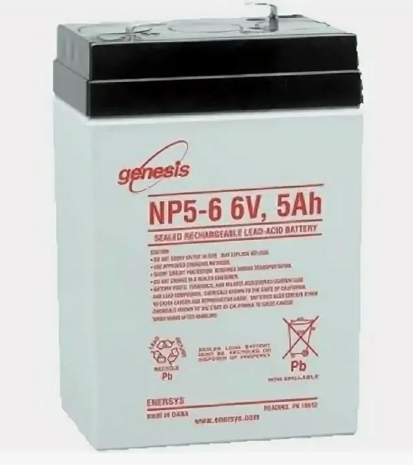 Аккумулятор EnerSys Genesis NP5-6