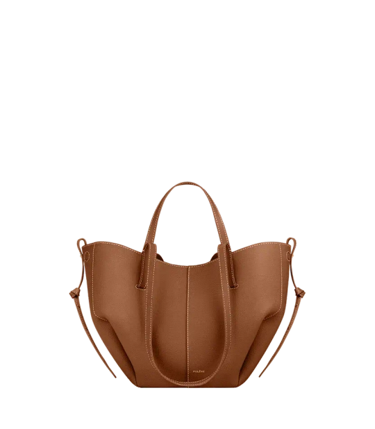 POLENE СУМКА CYME MINI, ЦВЕТ ВЕРБЛЮЖЬЕЙ ШЕРСТИ