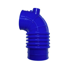 Патрубок силиконовый ДМРВ УАЗ синий, 3163-1109401