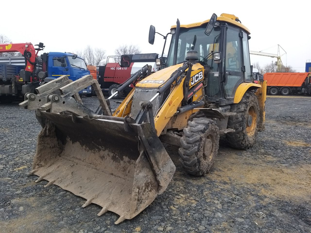 JCB 3DX Экскаватор-погрузчик 3DX (Дизельный, 4,4 л, 93 л.с., АТ)