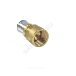 Муфта для МП/PE-X труб латунь пресс Дн 20х1/2" ВР RM109 Giacomini RM109Y037
