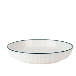 Тарелка "Notele.Green" d=18см. v=450мл. (фарфор) (без индивидуальной упаковки)