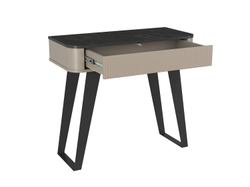 Фиделия стол туалетный 76.12 серый камень / мрамор черный