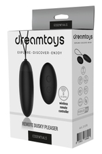 Черное виброяйцо Remote Dusky Pleaser
