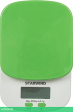 Кухонные весы Starwind SSK2155 зеленый