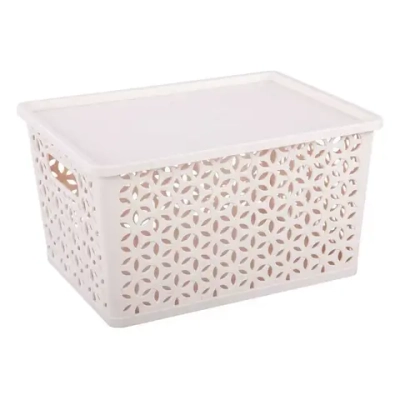 Корзина Мираж (380х210) (бежевый) 18 л (комплект 7 шт)