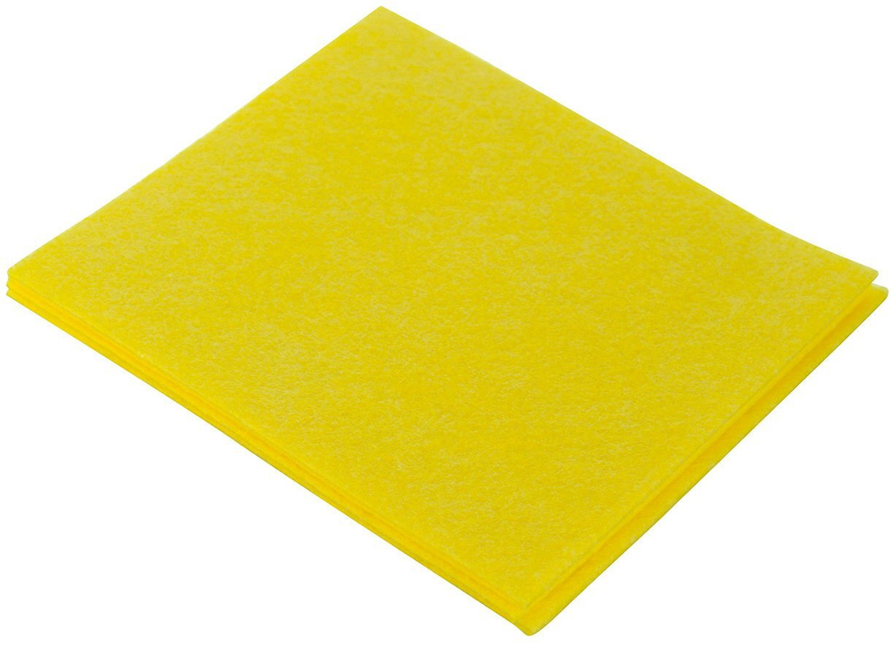 Салфетка хозяйственная Optiline, 30x34 см, вискоза, желтая, 3 штуки